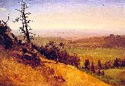 Albert Bierstadt Wasatch Mountains and Great Plains in distance, Nebraska oil painting on canvas